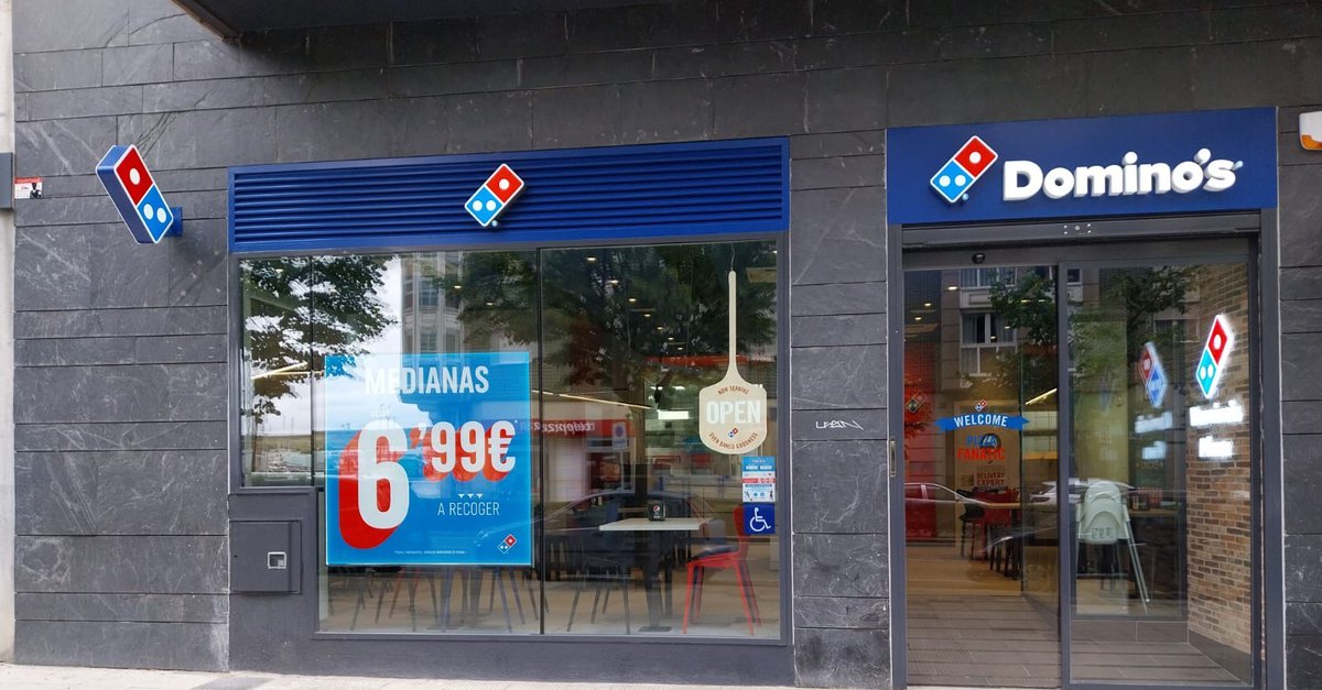 Domino’s Pizza opens its first location in Miranda de Ebro