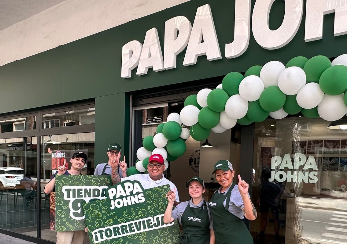 Papa Jonhs abre sus puertas en Torrevieja