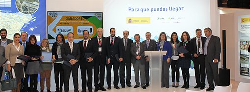 La AECC en la entrega de premios de ADIF en FITUR