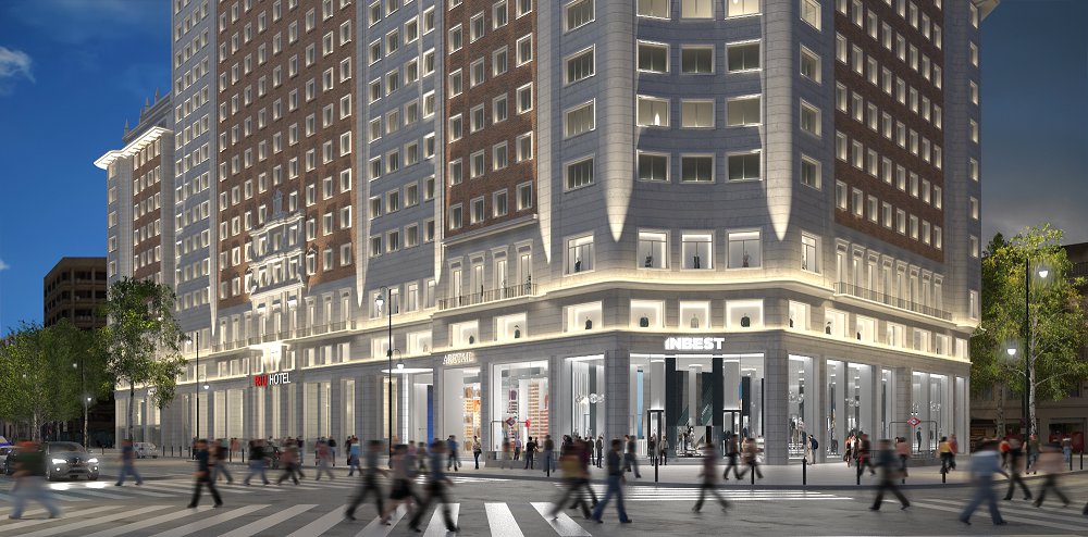 Vega y Serrano asesora en el diseño del área comercial del Edificio España