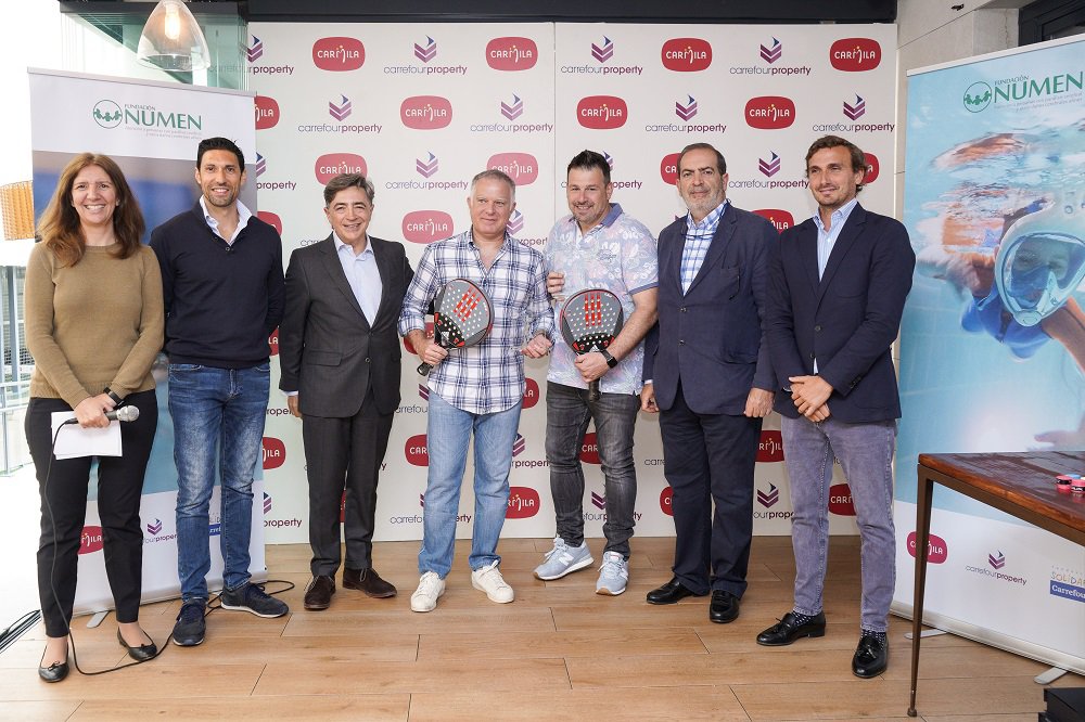 Carrefour y Carmila organizan su torneo de pádel solidario