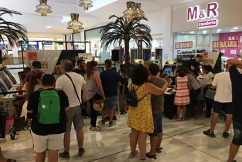 Cerca de mil personas juegan a máquinas Arcade en Los Arcos