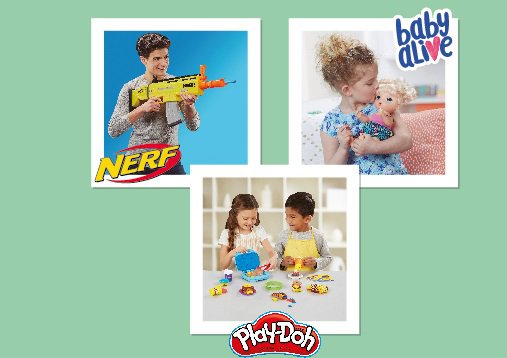 Nueva Condomina juega con Play-Doh, las muñecas Baby Life y Nerf