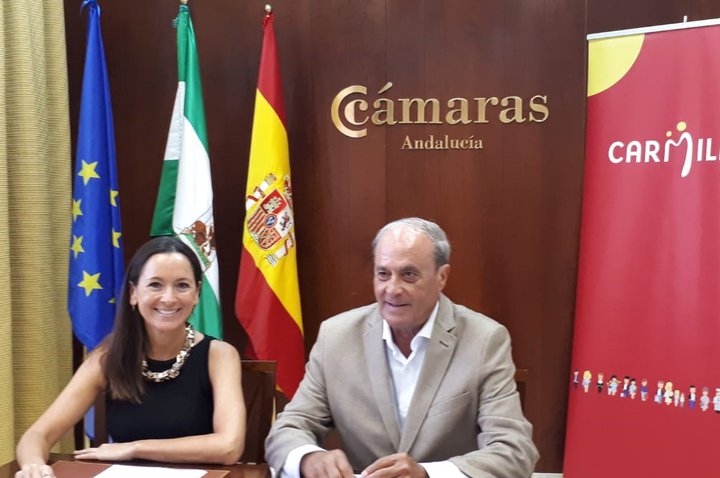 Carmila se alía con el Consejo Andaluz de Cámaras de Comercio