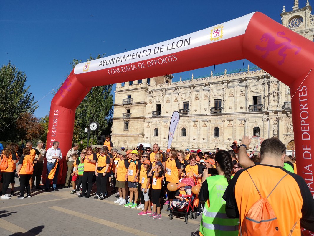 Espacio León corre contra la leucemia