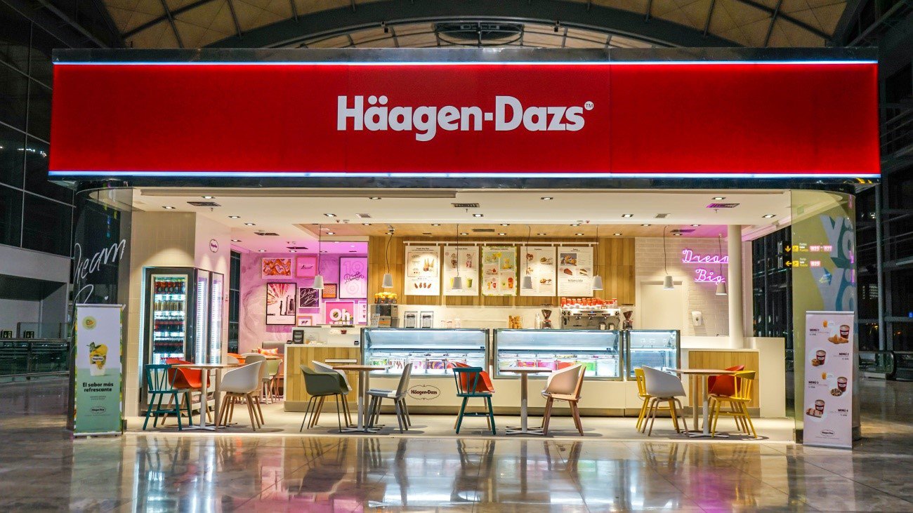 Häagen Dazs abre una nueva heladería en el aeropuerto de Alicante