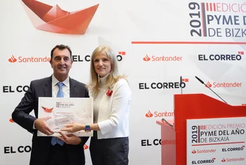 Iparvendig premiada como mejor pyme de Bizkaia