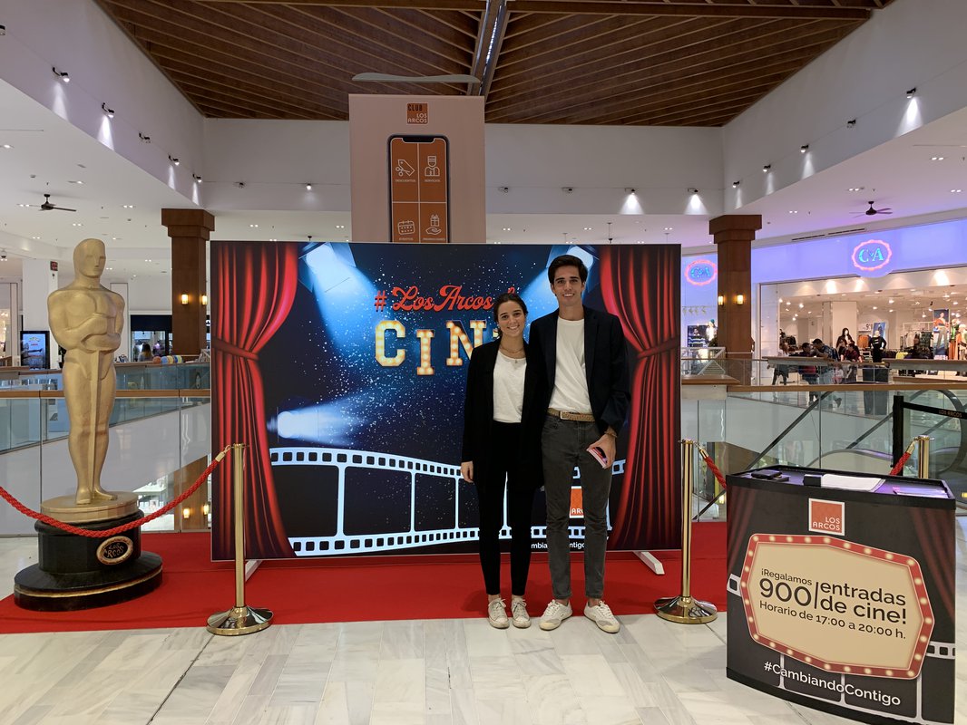 Los Arcos pone la alfombra roja a la fiesta del cine