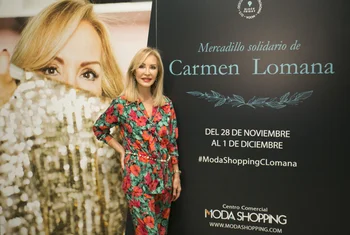 Camen Lomana organiza su mercadillo benéfico en Moda Shopping