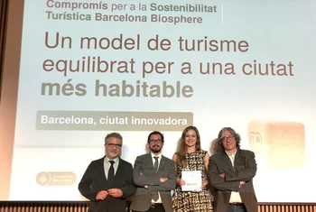 Glòries recibe el distintivo Biosphere a la sostenibilidad turística