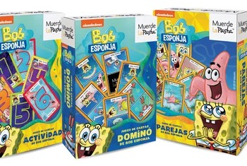 Muerde la Pasta regala 100.000 barajas de Bob Esponja