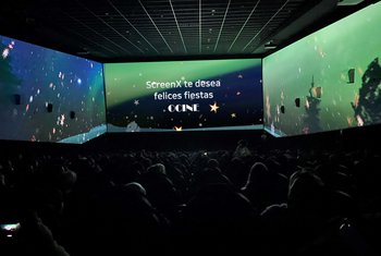 OCINE abre la sala Screen X más grande del mundo