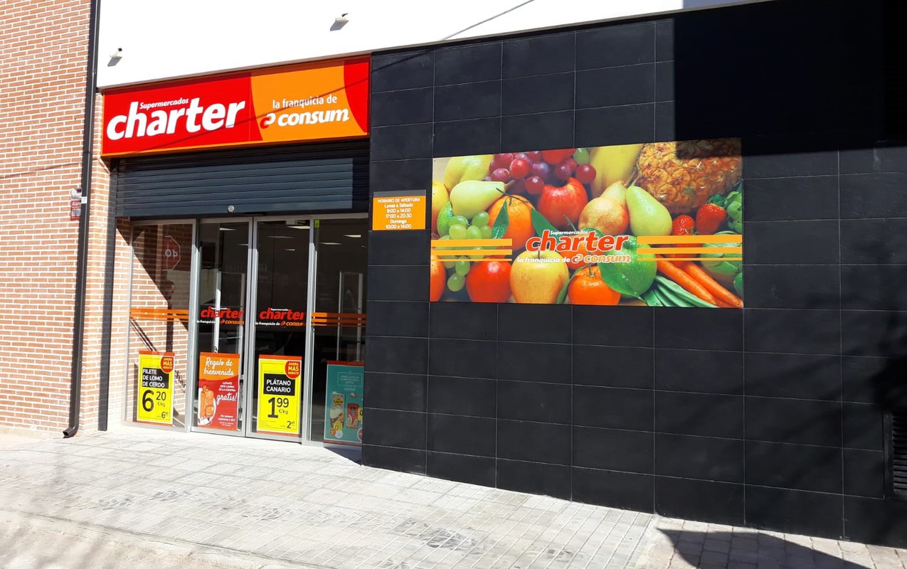Charter abre su primer supermercado en 2020