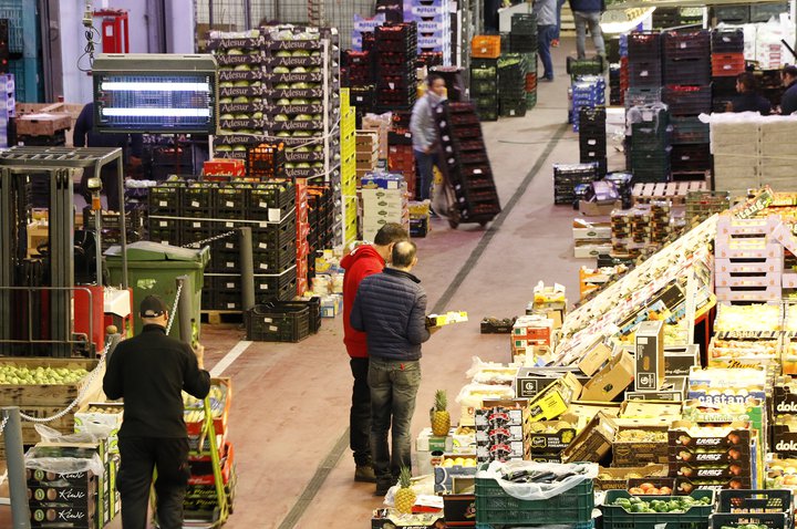 La Red de Mercas vende 8,8 millones de toneladas de alimentos
