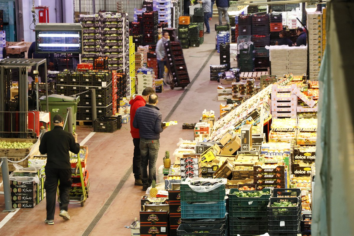 La Red de Mercas vende 8,8 millones de toneladas de alimentos