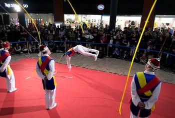 Espai Gironès acoge actuaciones de circo