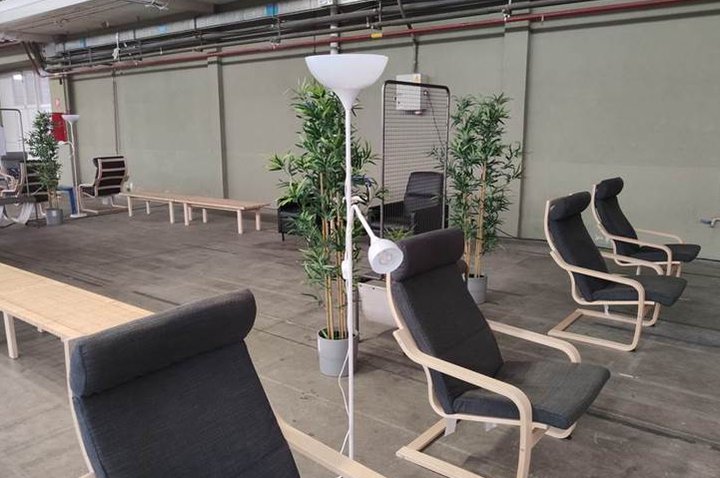 IKEA y RÍO Shopping acondicionan las áreas de descanso del hospital de la Feria de Valladolid