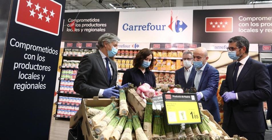 Carrefour apoya a los productores madrileños