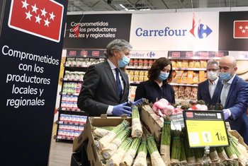 Carrefour apoya a los productores madrileños