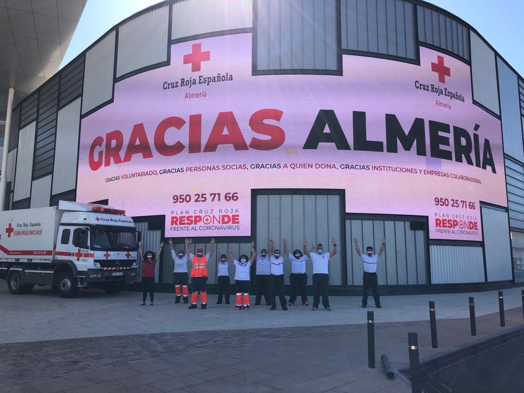 Torrecárdenas y Cruz Roja agradecen la solidaridad de los almerienses