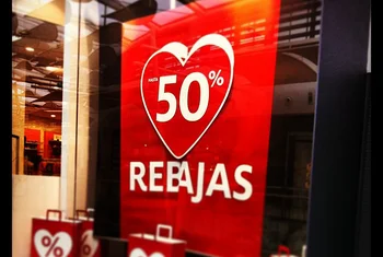 Descuentos del 70 % en la época de rebajas