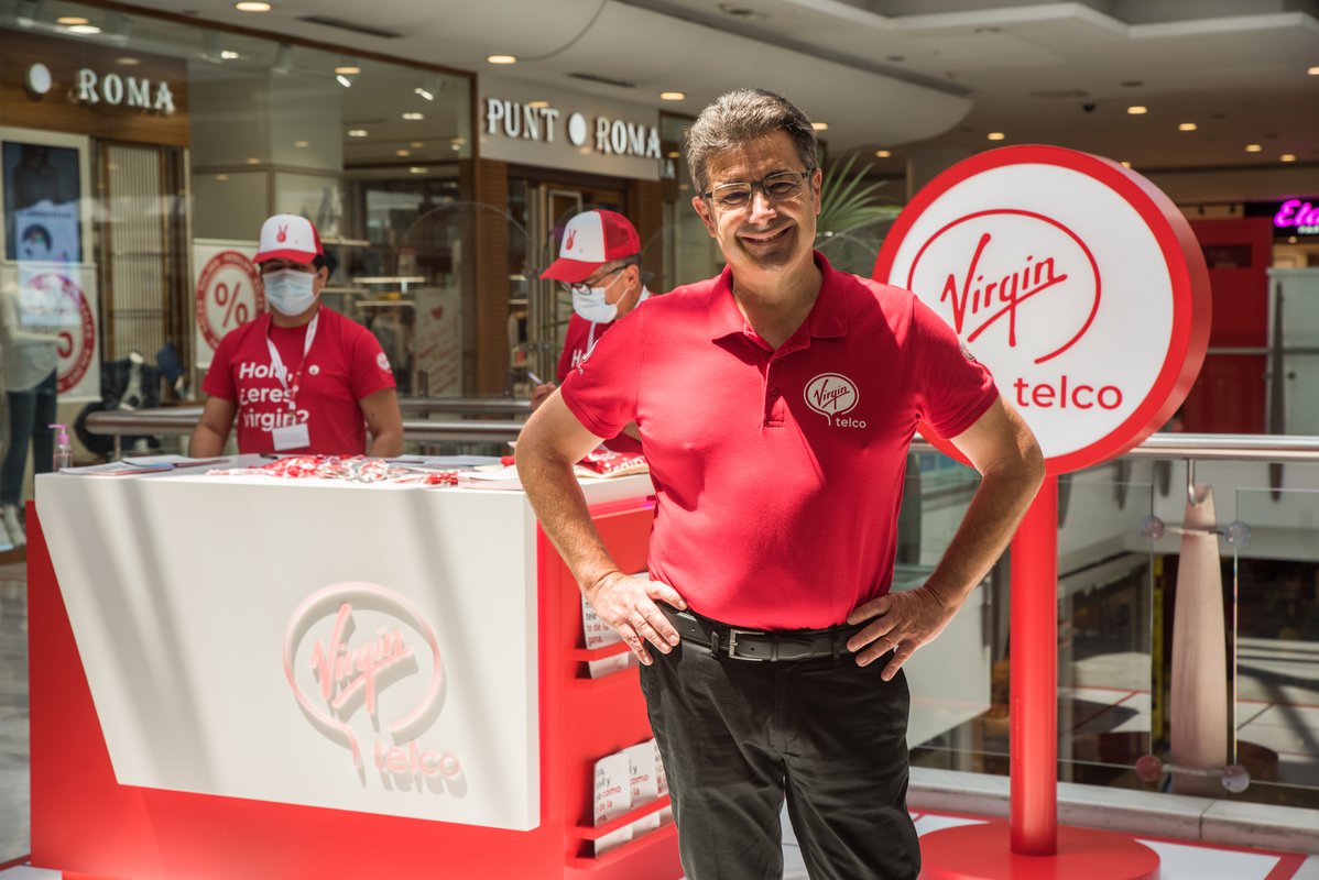 Virgin telco abre stands en 15 centros comerciales