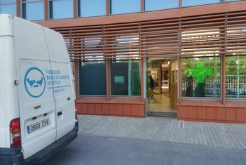 La farmacia de Torre Sevilla dona 1.000 kilos de alimentos