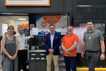 RIS y Migros France ponen en marcha el primer InkCenter en Thoiry