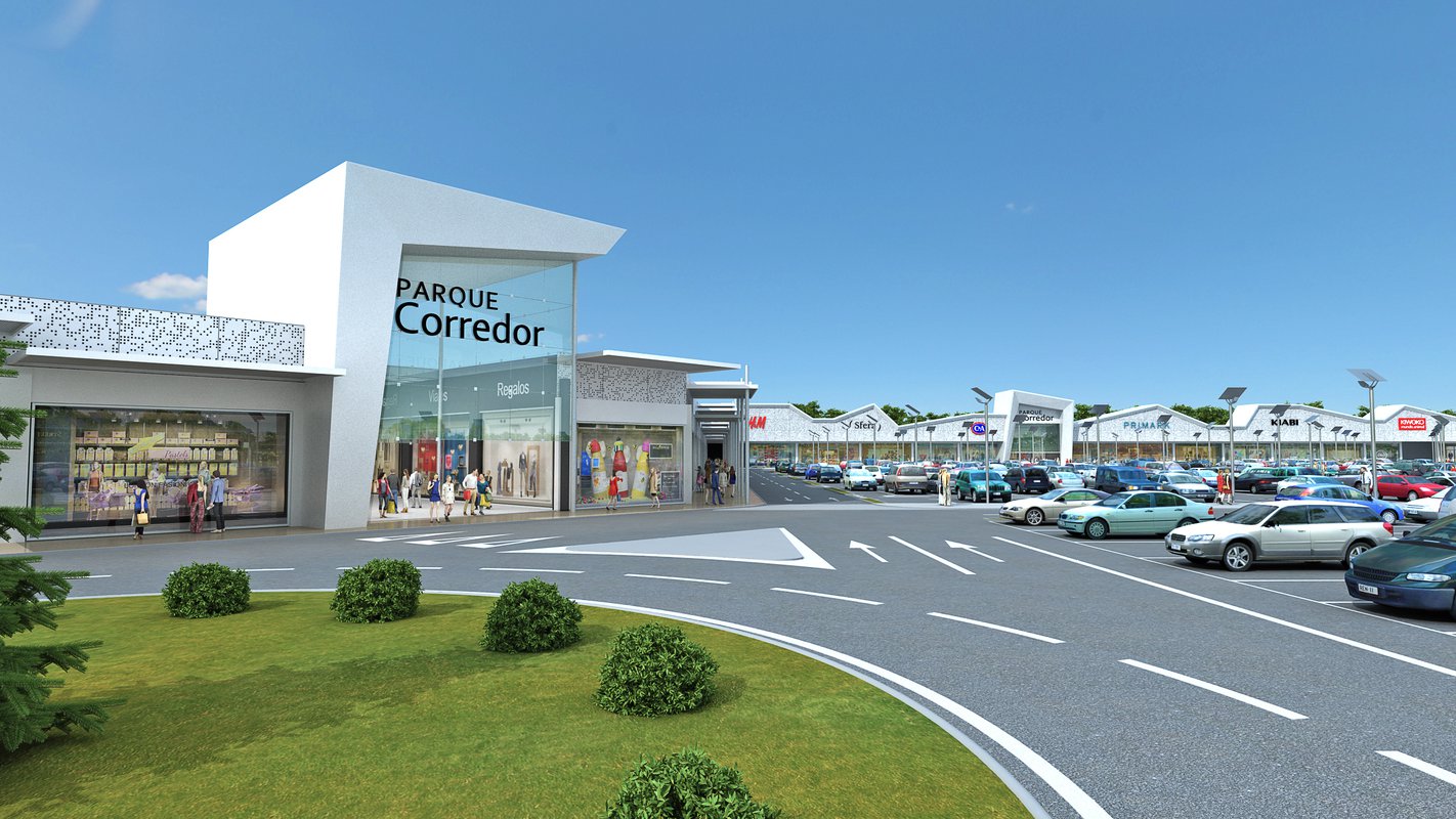 Parque Corredor entrega los nuevos locales de Inditex