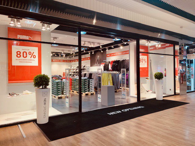 Los centros de Neinver en España acogen las primeras pop up stores de Puma