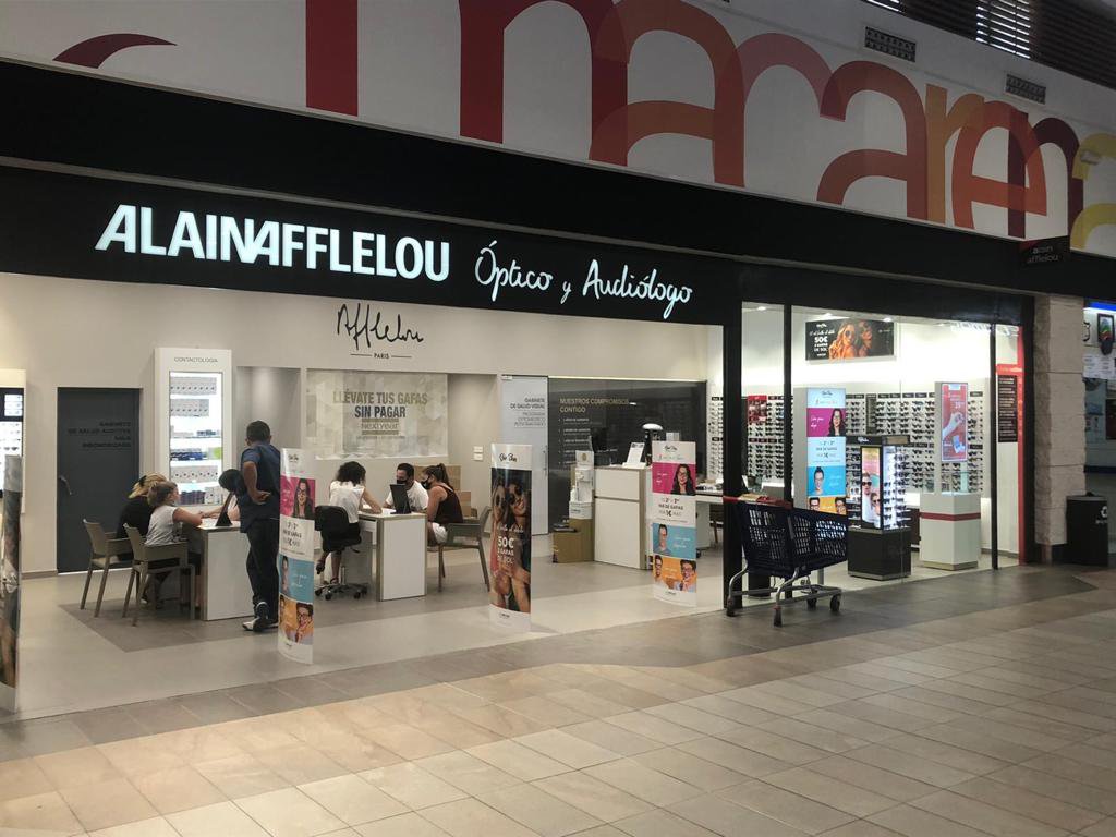 Alain Afflelou renueva sus tiendas en los centros de Carmila