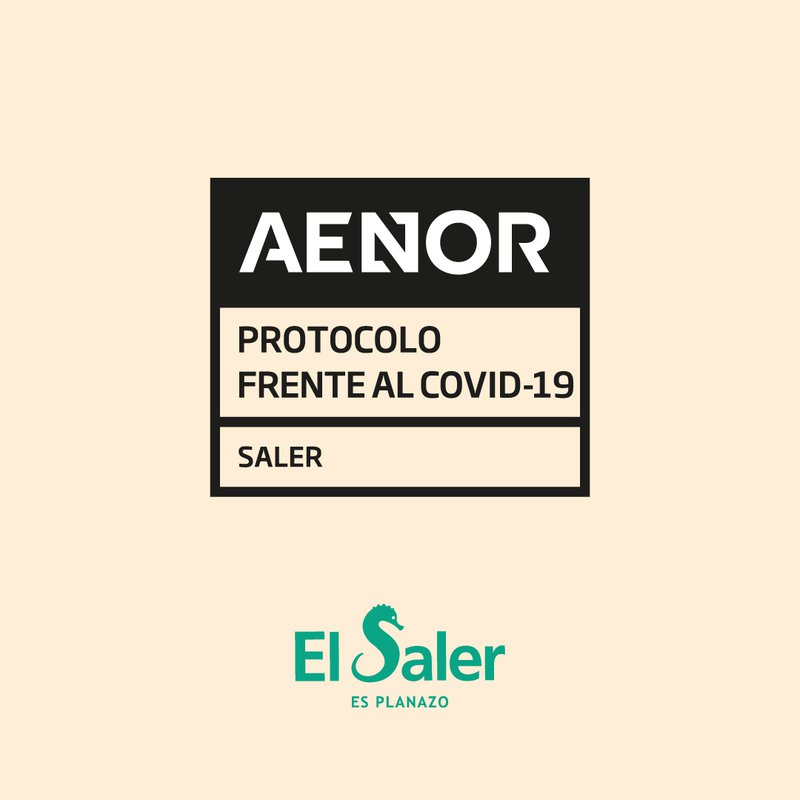 AENOR certifica los protocolos de Saler frente a la pandemia