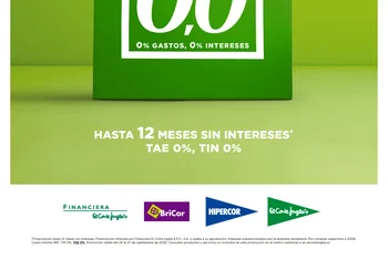 El Corte Inglés financia compras sin intereses