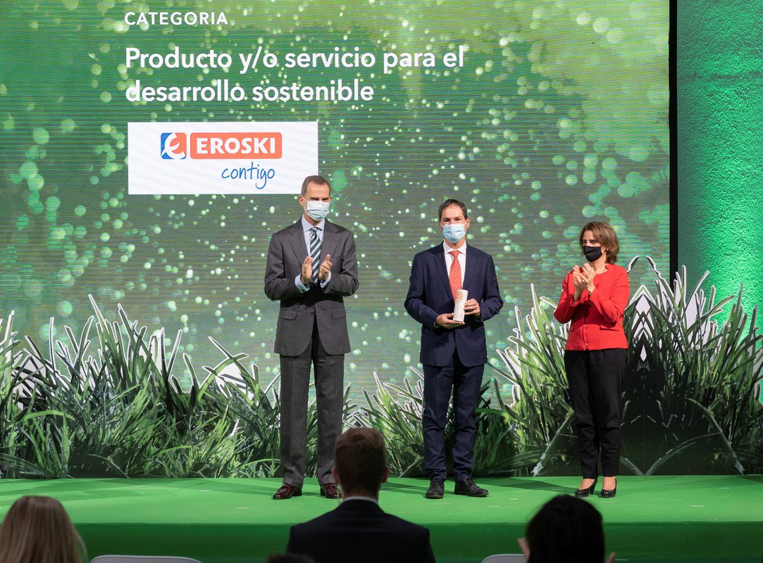 Los Premios Europeos de Medio Ambiente reconocen la apuesta por la pesca sostenible de EROSKI
