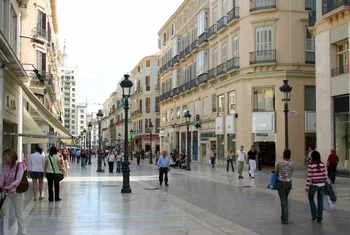 La calle Larios de Málaga, aún lejos de recuperar las visitas de febrero