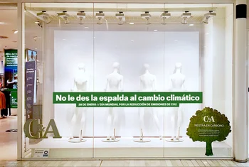 C&A desnuda sus tiendas para luchar contra el cambio climático
