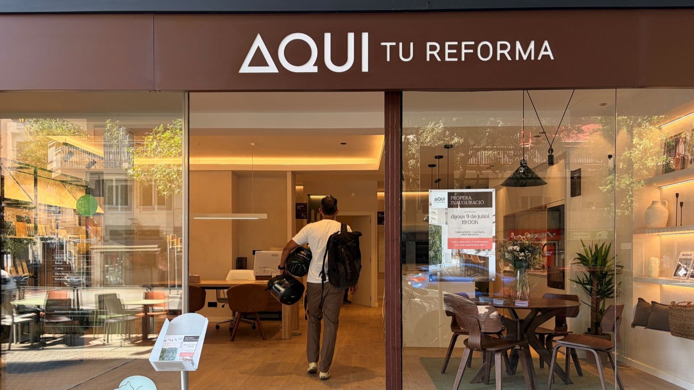 Aquí tu Reforma abre una Concept Store en Barcelona