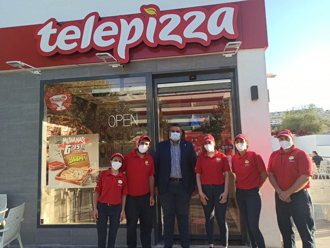 Telepizza inaugura un establecimiento en Málaga