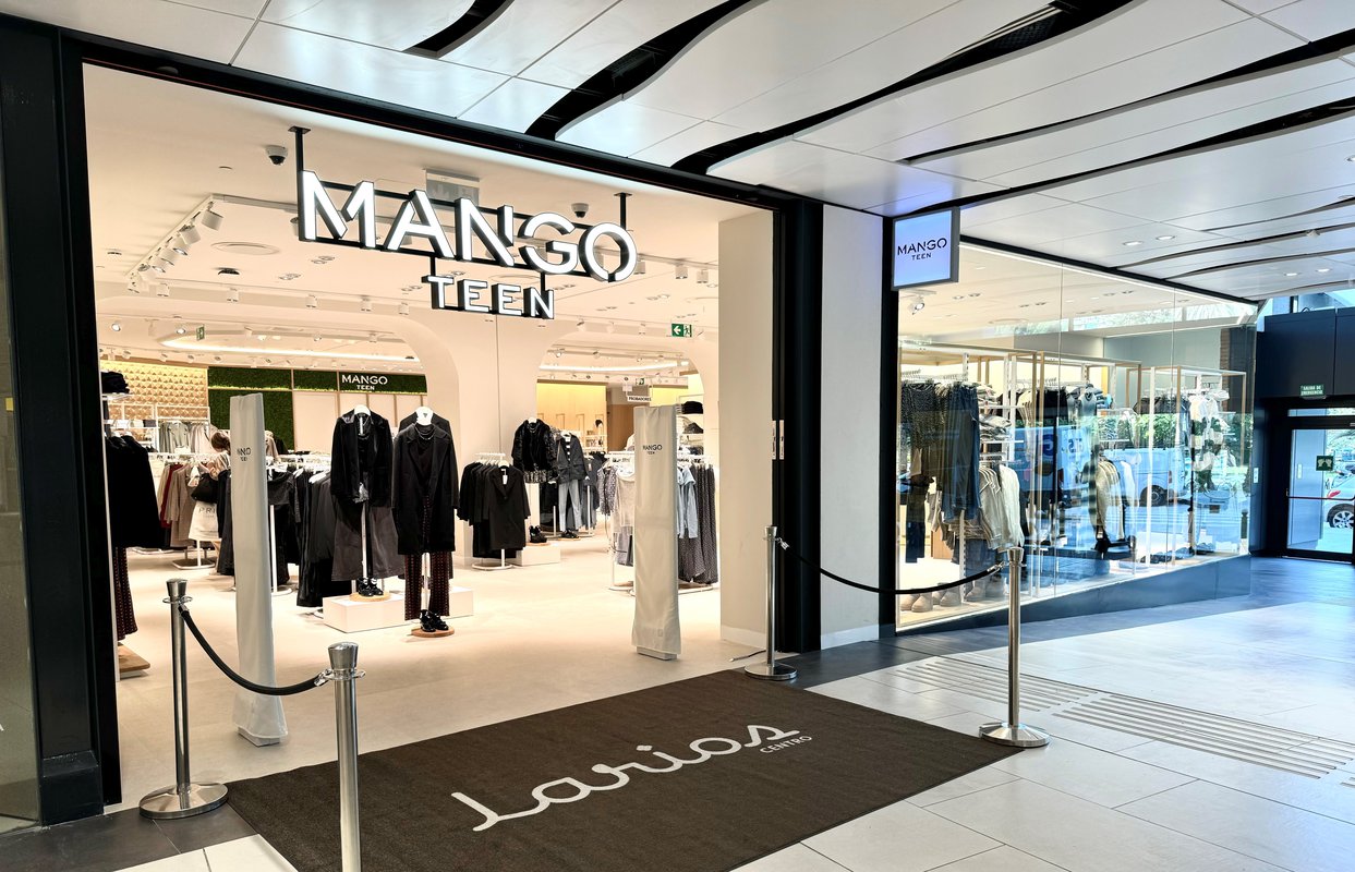 Larios Centro amplía su oferta comercial con la apertura de Mango Teen