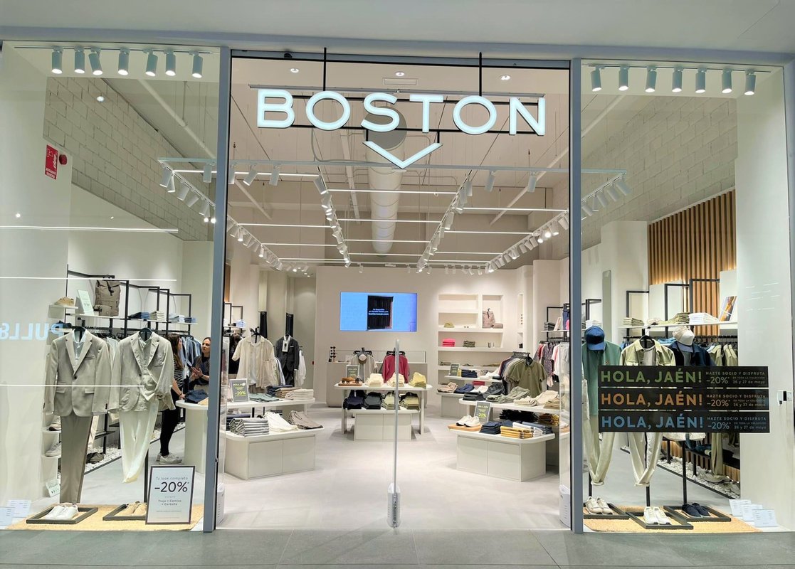 Boston amplía la oferta de moda masculina de Jaén Plaza