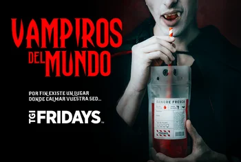TGI Fridays, primer restaurante “vampfriendly” en Halloween