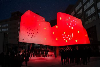 Lumalia Studio participa en el festival Off Llum con una pieza digital lumínica
