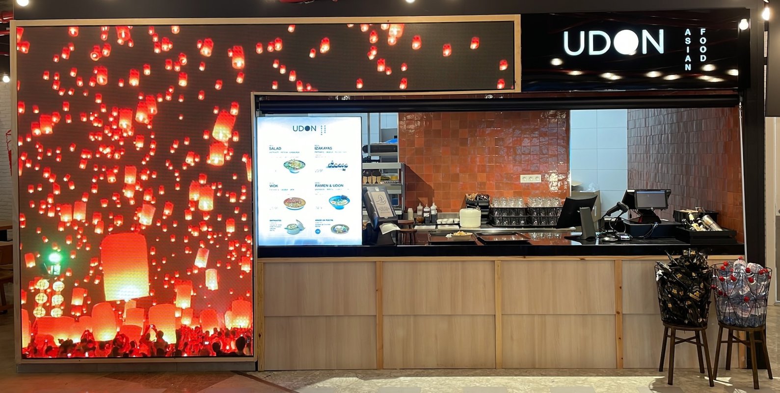 Udon Asian Food amplia su presencia en el aeropuerto de Madrid