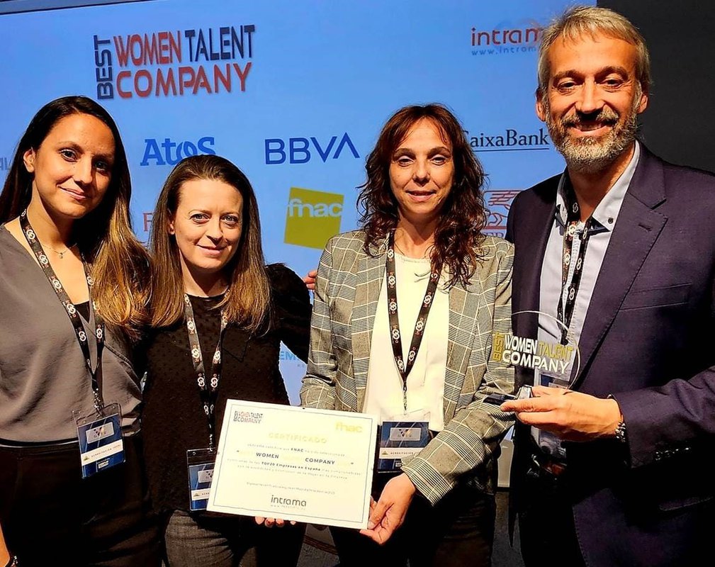 Fnac, certificada como "Best Women Talent Company"