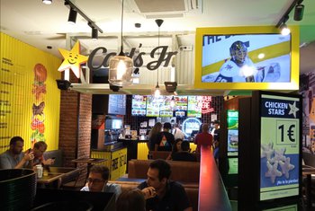 Carl's Jr. inaugura su restaurante número 25 en España