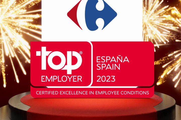 Carrefour obtiene el reconocimiento 'Top employer 2023'