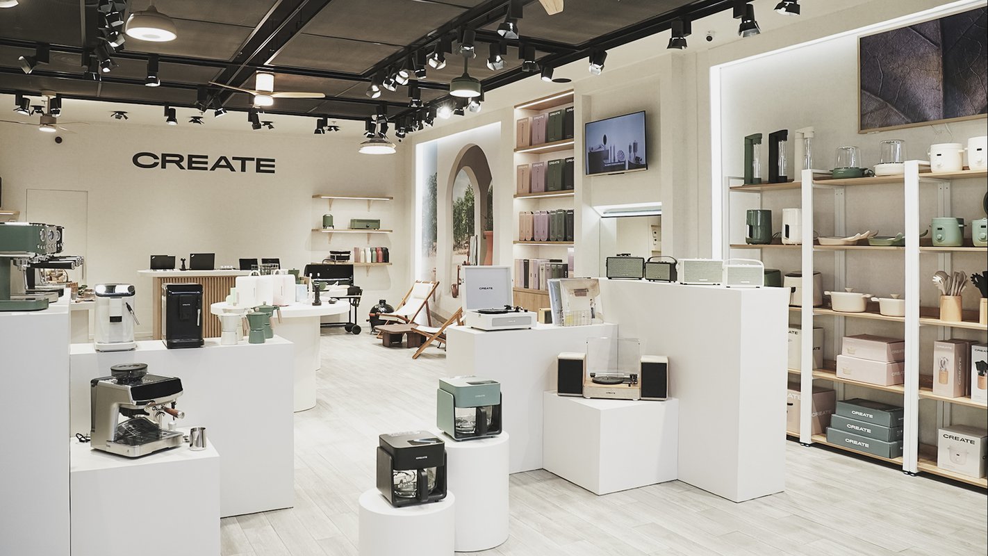Create instala dos nuevos pop-ups en Westfield Parquesur y Marineda City