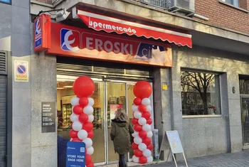 Eroski inaugura un supermercado franquiciado en Madrid