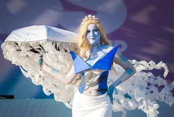 Bahía Sur acoge la mayor muestra de bodypainting de España