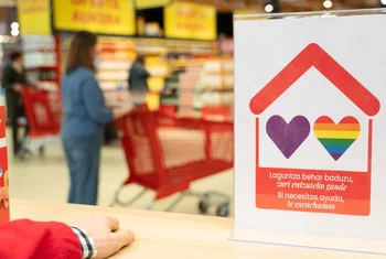 Eroski activa Puntos Refugio frente a la violencia de género y las agresiones al colectivo LGTBI+